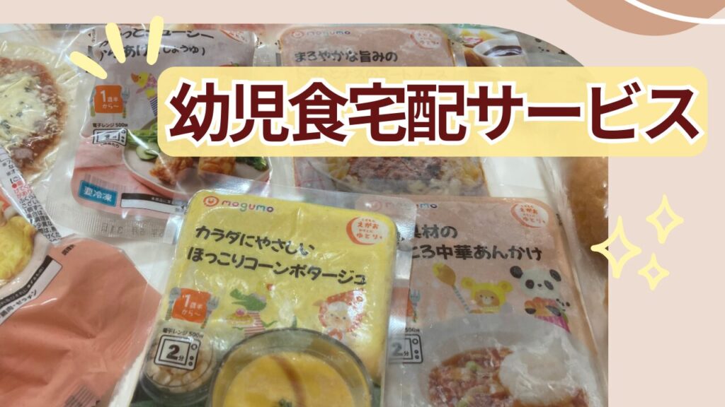 幼児食宅配サービスの図